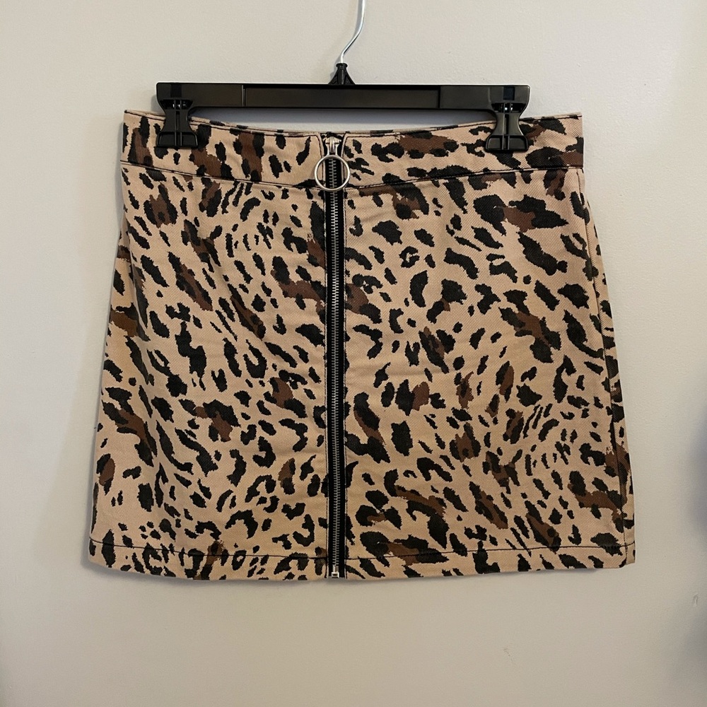 Forever 21 Cheetah Print Mini Skirt